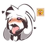  &lt;3 asriel_dreemurr blush caprine emoji goat mammal open_mouth sketchit26 undertale video_games 