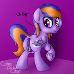  anus clitorus cremedelaclop_(artist) equine fan_character female horse mammal my_little_pony pegasus pony pussy solo wings 