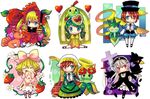  bellossom blonde_hair blue_eyes bonnet bow brown_hair chibi chocolat_(momoiro_piano) clefairy crossover dress drill_hair feathers flower frills gen_1_pokemon gen_2_pokemon gen_3_pokemon green_eyes green_hair hairband heterochromia hina_ichigo kanaria long_hair multiple_girls murkrow natu pantyhose pink_bow pokemon pokemon_(creature) red_eyes red_flower red_rose rose roselia rozen_maiden shinku short_hair souseiseki suigintou suiseiseki tombstone twintails very_long_hair vulpix white_hair wings 