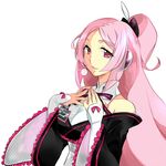  apple_inc. bad_id bad_pixiv_id headset konakonagona long_hair macintosh macloid macne_coco nail_polish pink_eyes pink_hair pink_nails ponytail ribbon solo 