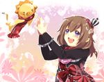  bad_id bad_pixiv_id brown_hair crown dress frills hoe_satsuki ribbon sakutarou scarf solo tears umineko_no_naku_koro_ni ushiromiya_maria 