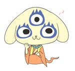  blush canine dog espy_(yo-kai_watch) female mammal multiple_eyes solo yo-kai_watch 