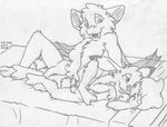  absurd_res anthro balls barefoot bat bed buckteeth cub duo erection fangs greyscale hi_res jake_cottontail lagomorph lying male male/male mammal mizzyam monochrome naughty_face on_back on_bed on_side open_mouth pencil_(artwork) penis pillow rabbit sachel seductive sheath shy smile tapering_penis teasing teeth traditional_media_(artwork) winged_arms wings young 