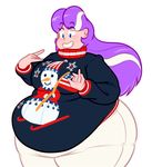  animated blue_eyes cervine christmas clothing cross deer diamond_tiara_(mlp) friendship_is_magic grin hair holidays human humanized humping invalid_tag jewelry mammal multicolored_hair my_little_pony necklace obese overweight secretgoombaman12345 slightly_chubby smile solo sweater text the_simpsons two_tone_hair 