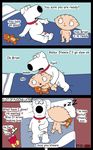  baby brian_griffin canine charliemon comic cum dog family_guy hi_res human male male/male mammal penis stewie_griffin young 