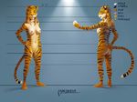  anthro breasts butt feline female frontal_nudity jonas-pride magdalena mammal model_sheet nipples nude pussy solo tiger turn_around 