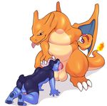  balls canine charizard dog duo eroborus fellatio interspecies lwrottie male male/male mammal nintendo oral penis pok&eacute;mon pok&eacute;philia rottweiler sex video_games 