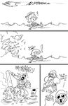  ! 2015 alphys bone burgerpants comic determination fish havesomemoore hi_res lesser_dog marine monochrome monster monster_kid papyrus_(undertale) protagonist_(undertale) sans_(undertale) sea skeleton text undertale undyne video_games water 