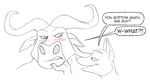  bovine cattle chief_bogo disney kittikary male mammal nick_wilde skaifox zootopia 