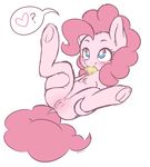  &lt;3 2015 ? blue_eyes blush butt chest_tuft condom condom_in_mouth dock earth_pony equine female feral friendship_is_magic fur hair horse iatric lying mammal my_little_pony on_back pink_fur pink_hair pinkie_pie_(mlp) pony presenting pussy simple_background solo spread_legs spreading tuft underhoof white_background 