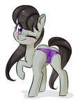  2015 clothing earth_pony equine female feral friendship_is_magic glo-in-the-dark horse mammal my_little_pony octavia_(mlp) pony solo underwear 