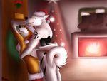  anka anthro canine casey christmas christmas_tree clothing couple dog door female fire fireplace gangstaguru hat holidays kishu knot legwear love male mammal mistletoe mix penetration penis plant pussy romantic santa_hat sex stockings tinsel tree vaginal vaginal_penetration wolfsky wreath wusky 