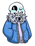  animated animated_skeleton bone clothing crazyfox346_(artist) hoodie looking_at_viewer monster not_furry sans_(undertale) skeleton solo undead undertale video_games 