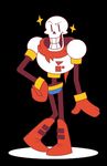  animated animated_skeleton bone clothing looking_at_viewer monster not_furry papyrus scarf skeleton solo undead undertale unknown_artist video_games 