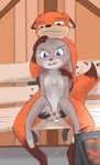  after_sex canine cum cum_in_pussy cum_inside disney female fox judy_hopps kamperkiller_(artist) lagomorph male male/female mammal nick_wilde petting pussy pussy_juice rabbit risk_of_pregnancy sauna size_difference virgin zootopia 