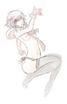  blue_eyes breasts christmas_stocking drew_winchester final_fantasy final_fantasy_xiii final_fantasy_xiii-2 lightning_farron lightning_returns:_final_fantasy_xiii medium_breasts necktie pink_hair solo 