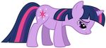  2011 absurd_res alpha_channel cutie_mark equine female feral friendship_is_magic fur hair hi_res horn mammal multicolored_hair my_little_pony purple_eyes purple_fur simple_background solo transparent_background twilight_sparkle_(mlp) unicorn zutheskunk 