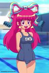  blush clothing giffany gravity_falls hair open_mouth swimsuit 