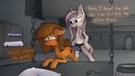  anal blush dialogue dildo dungeon female female/female forced invalid_color marsminer my_little_pony rape sex_toy strapon venus_spring 
