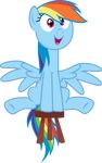  2014 absurd_res alpha_channel blue_fur chair cutie_mark equine female friendship_is_magic fur hair hi_res mammal multicolored_hair my_little_pony pegasus rainbow_dash_(mlp) red_eyes sakatagintoki117 simple_background smile solo transparent_background wings 