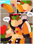  bowser bowser_jr. comic cub duo father father_and_son incest koopa male male/male mario_bros nintendo oral parent penis redemption3445 scalie son uncut video_games young 