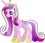  2012 absurd_res alpha_channel crown cutie_mark equine female friendship_is_magic fur hair hi_res horn mammal multicolored_hair my_little_pony pink_fur princess_cadance_(mlp) purple_eyes sakatagintoki117 simple_background solo transparent_background winged_unicorn wings 