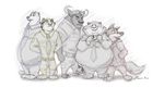  bear benjamin_clawhauser bovine buffalo canine cheetah chief_bogo disney feline lobowupp mammal polar_bear tiger wolf zootopia 