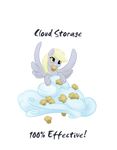  2015 cloud derp_eyes derpy_hooves_(mlp) equine female food friendship_is_magic mammal miffin muffin my_little_pony pegasus solo viwrastupr wings 