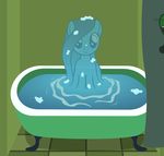  2015 absurd_res badumsquish bathtub bubble equine fan_character female goo hi_res horse mammal my_little_pony pony soap solo water 