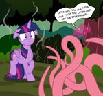  2015 badumsquish body_swap creepy equine female forest friendship_is_magic horse imminent_rape mammal my_little_pony pony scared tentacle_monster tentacles tree twilight_sparkle_(mlp) 