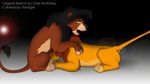  chris_mckinley disney feline feral kovu lion male male/male mammal oral simba the_lion_king thetiger 
