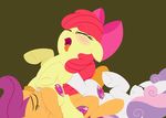  2016 apple_bloom_(mlp) cunnilingus dtcx97 earth_pony equine female female/female feral friendship_is_magic horn horse mammal my_little_pony oral pegasus pony pussy scootaloo_(mlp) sex sweetie_belle_(mlp) unicorn vaginal wings 