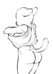  absurd_res anthro breasts butt cat clothing feline female fur hi_res kaboozey mammal mature_female mother nicole_watterson parent side_boob solo the_amazing_world_of_gumball undressing 