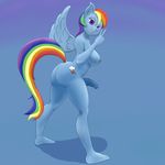  animal_genitalia anthro areola big_breasts breasts butt dickgirl equine equine_penis erection friendship_is_magic intersex inverted_nipples mammal my_little_pony nipples nude odinovalhalla pegasus penis rainbow_dash_(mlp) solo wings 