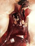  akatsuki_uniform bare_shoulders lily_(artist) lowres male_focus mask multiple_boys naruto naruto_(series) uchiha_itachi uchiha_madara 