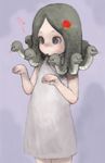  bad_id bad_pixiv_id child gorgon grey_eyes hands monster_girl original pon snake snake_hair solo 