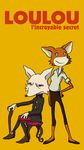  anthro cane canine cellphone clothing female fox lou-andrea loulou_l&#039;incroyable_secret male mammal official_art phone profile scarlett solo suit translated wallpaper wolf wolfy_the_incredible_secret 