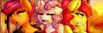  2016 anthro apple_bloom_(mlp) dimwitdog earth_pony equine female friendship_is_magic group horn horse mammal my_little_pony open_mouth pegasus pony scootaloo_(mlp) sweetie_belle_(mlp) unicorn wings 