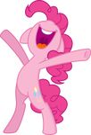  2014 absurd_res alpha_channel cutie_mark equine female feral friendship_is_magic fur hair happy hi_res horse mammal my_little_pony pink_fur pink_hair pinkie_pie_(mlp) pony simple_background smile spier17 transparent_background 