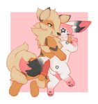  anus arcanine balls blush butt canine duo eeveelution erection feral fur fusion knot male male/male mammal nintendo noerbmu nude penis pok&eacute;mon pokemon_fusion size_difference smile sylveon umbreon video_games 