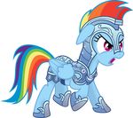  2013 absurd_res alpha_channel armor blue_feathers blue_fur equine feathered_wings feathers female friendship_is_magic fur hair hi_res mammal multicolored_hair my_little_pony open_mouth pegasus purple_eyes rainbow_dash_(mlp) simple_background solo spier17 transparent_background wings 