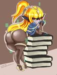  2016 big_butt book butt female fire_emblem hi_res imp manjeezubermitch midna nintendo not_furry solo tharja the_legend_of_zelda thecon twilight_princess video_games 