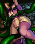  aka6 big_breasts breasts cape character_request clothing cum cum_in_mouth cum_inside female legwear penetration sex stockings tears tentacles titfuck vaginal vaginal_penetration 