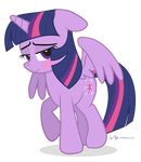  2016 alpha_channel blush cute dm29 equine female feral friendship_is_magic horn mammal my_little_pony smile solo twilight_sparkle_(mlp) winged_unicorn wings 