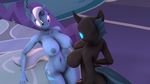  2016 3d_(artwork) areola big_breasts breasts cgi changeling dickgirl digital_media_(artwork) duo equine erect_nipples female flaccid friendship_is_magic horn huge_breasts indigosfm intersex mammal my_little_pony nipples nude penis trixie_(mlp) unicorn 