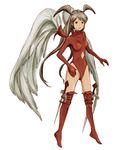  angel_wings argyle_cutout bangs boots breasts chiisanpo collarbone covered_navel final_fantasy final_fantasy_tactics full_body gloves grey_eyes groin head_wings highleg highleg_leotard holster leotard light_smile long_hair looking_to_the_side low_twintails parted_bangs parted_lips red_footwear red_legwear red_leotard silver_hair simple_background sketch small_breasts smile solo standing sword thigh_boots thigh_holster thigh_strap thighhighs turtleneck twintails ultima_(fft) very_long_hair weapon white_background white_hair white_wings wings 