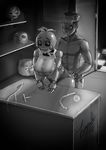  animatronic avian big_breasts breasts butt five_nights_at_freddy&#039;s five_nights_at_freddy&#039;s_2 looking_at_viewer machine robot toy_chica toy_chica_(fnaf) video_games zinpachi 