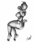  avian big_breasts breasts butt five_nights_at_freddy&#039;s five_nights_at_freddy&#039;s_2 looking_at_viewer machine nude robot toy_chica_(fnaf) video_games zinpachi 