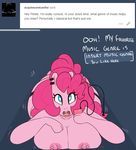  anthro areola big_breasts breasts earth_pony english_text equine erect_nipples female friendship_is_magic horse huge_breasts hugtastic_pinkie_pie mammal my_little_pony nipple_piercing nipples piercing pinkie_pie_(mlp) pony solo somescrub text 