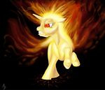  2012 angry equine female feral fire friendship_is_magic fur glowing glowing_eyes hair horn mammal my_little_pony nightshroud red_eyes simple_background solo twilight_sparkle_(mlp) unicorn 